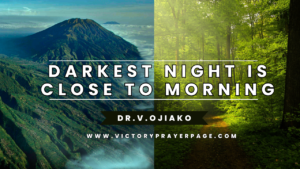 Read more about the article Darkest night is close to morning