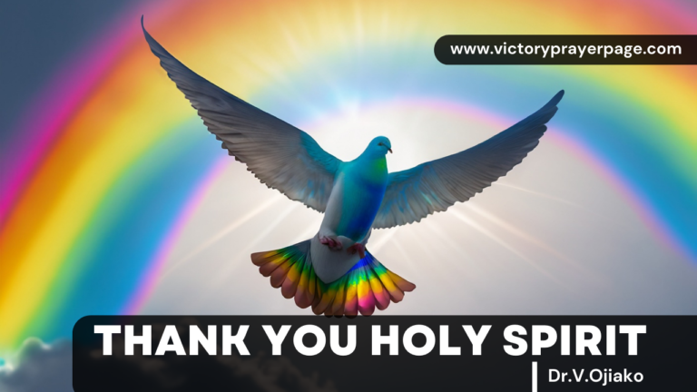 thank you holy spirit